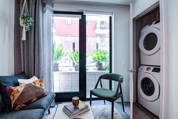 Washer and dryer